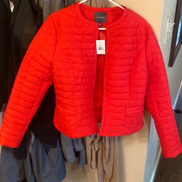The Limited Red puffer jacket in size 8 - Picture 1 of 4